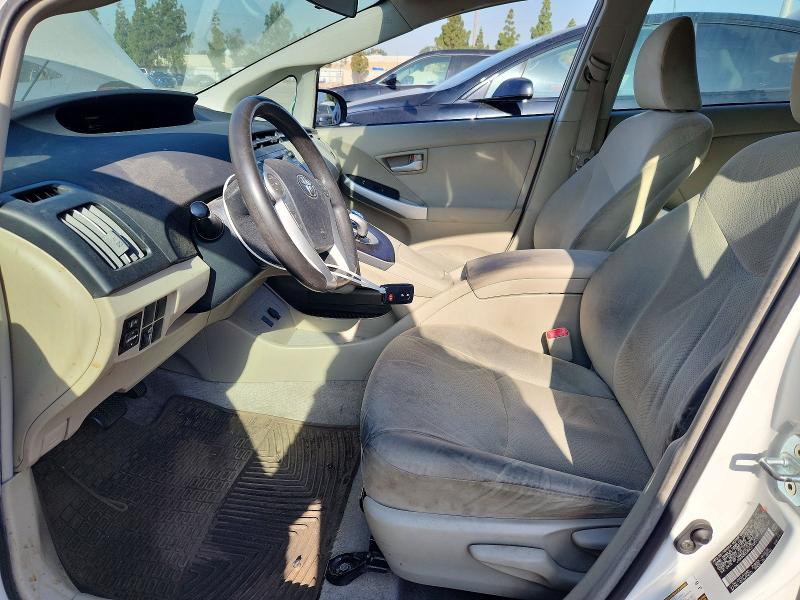 2010 Toyota Prius VIN JTDKN3DU8A0142512 COPART salvage auction — MINOR DENT/SCRATCHES, CA - DIS/DLR/EXP ONLY CLEAN TITLE, sold $1,200 on 2026-07-14 (photo 7)