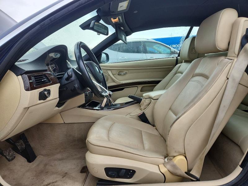 2012 BMW 3er VIN WBADW3C52CE446731 COPART salvage auction — MINOR DENT/SCRATCHES, OH - CERTIFICATE OF TITLE, sold $1,550 on 2026-07-31 (photo 7)