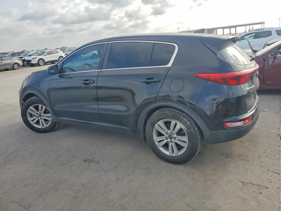 2017 Kia Sportage VIN KNDPM3AC4H7161306 COPART salvage auction — SIDE, TX - SALVAGE VEHICLE TITLE (P), sold $2,250 on 2026-07-16 (photo 2)