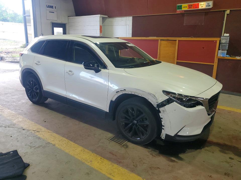 2023 Mazda Cx-9 VIN JM3TCBAY8P0653651 COPART salvage auction — FRONT END, NJ - CERTIFICATE OF TITLE, sold $13,300 on 2026-07-16 (photo 4)