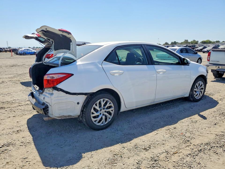 2019 Toyota Corolla VIN 2T1BURHE4KC243403 COPART salvage auction — FRONT END, Ca - Salvage Certificate, sold $4,100 on 2026-07-09 (photo 3)