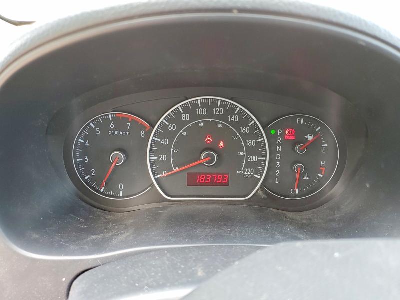 2009 Suzuki VIN JS2YB413696200572 COPART salvage auction — FRONT END, On - Permit Salvage, sold $350 on 2026-07-07 (photo 9)
