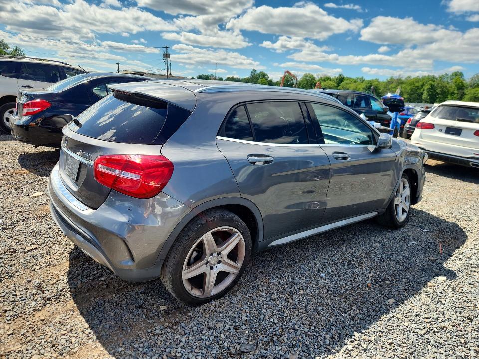 2015 Mercedes-benz Gla-klasse VIN WDCTG4GB2FJ060446 COPART salvage auction — FRONT END, MO - CERT OF TITLE-REPOSSESSED, sold $4,100 on 2026-07-07 (photo 3)