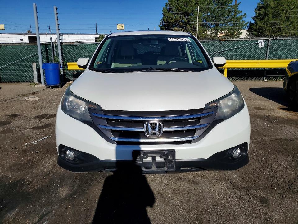 2013 Honda Cr-v VIN 5J6RM4H53DL049551 COPART salvage auction — HAIL, Co - Certificate Of Title, sold $3,100 on 2026-07-09 (photo 5)