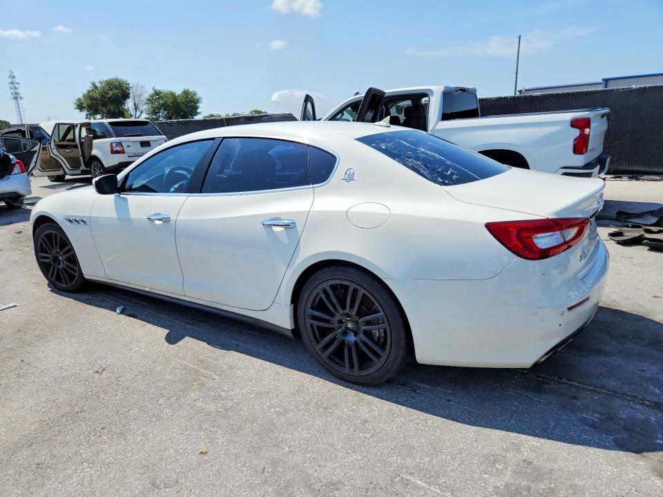 2017 Maserati Quattroporte VIN ZAM56RPA6H1227590 COPART salvage auction — MINOR DENT/SCRATCHES, Fl - Certificate Of Title (P), sold $5,400 on 2026-07-16 (photo 2)