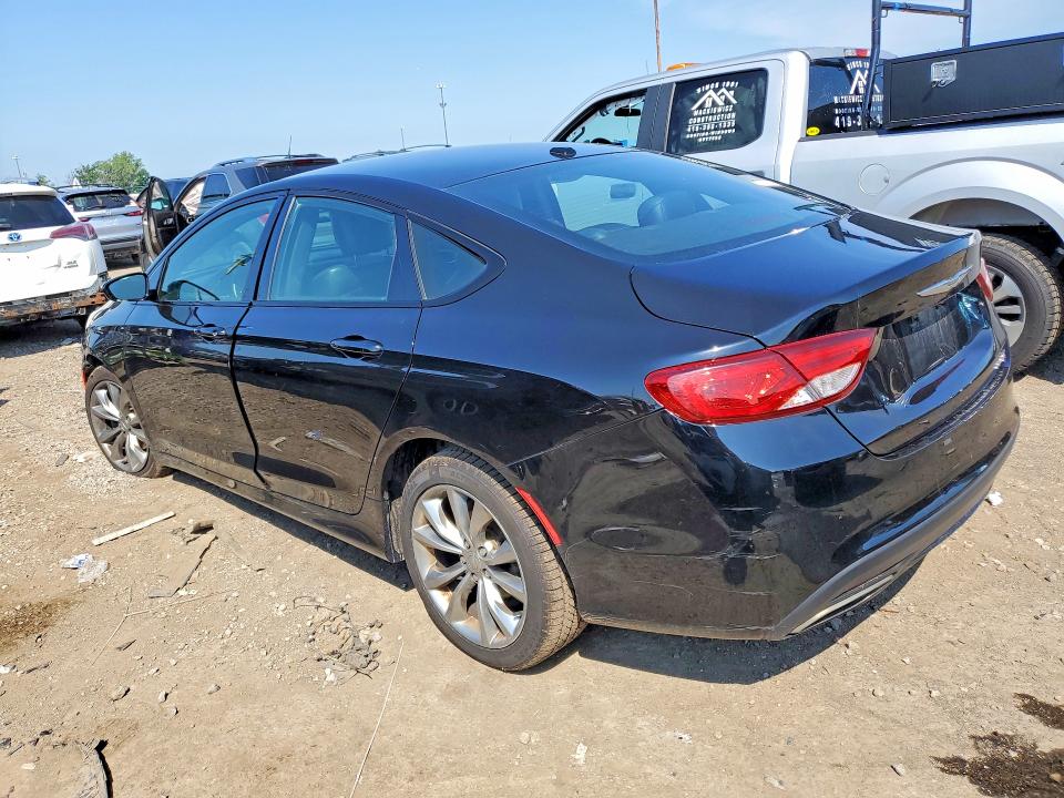 2015 Chrysler 200 VIN 1C3CCCBBXFN620634 COPART salvage auction — FRONT END, Mi - Certificate Of Title, sold $1,800 on 2026-07-02 (photo 2)