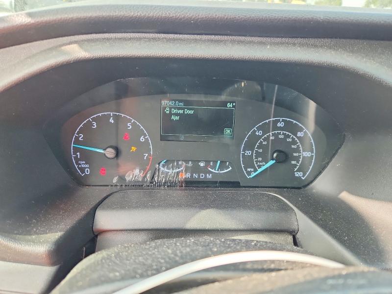 2023 Ford Transit VIN 1FTBR1Y81PKA77845 COPART salvage auction — FRONT END, Ca - Salvage Certificate, sold $11,700 on 2026-07-09 (photo 9)