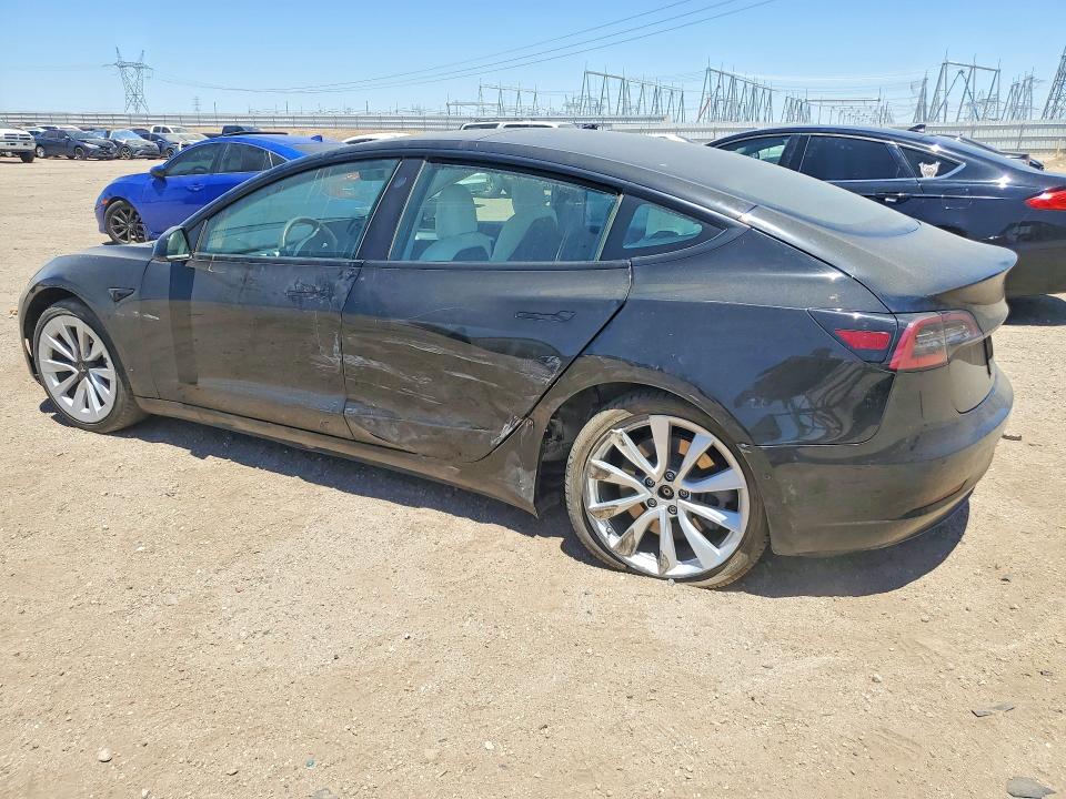 2021 Tesla Model 3 VIN 5YJ3E1EA3MF062330 COPART salvage auction — SIDE, Ca - Salvage Certificate, sold $4,150 on 2026-07-06 (photo 2)