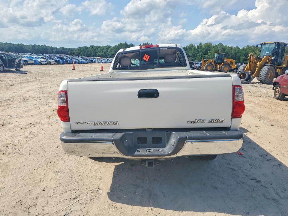 2005 Toyota Tundra VIN 5TBKT42145S465276 COPART salvage auction — ROLLOVER, Fl - Certificate Of Destruction, sold $4,800 on 2026-07-31 (photo 6)