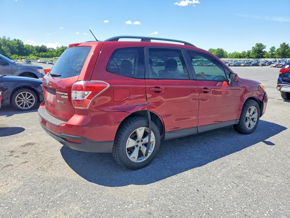 2015 Subaru Forester VIN JF2SJAGC1FH572640 COPART salvage auction — FRONT END, Pa - Certificate Of Salvage, sold $575 on 2026-07-14 (photo 3)