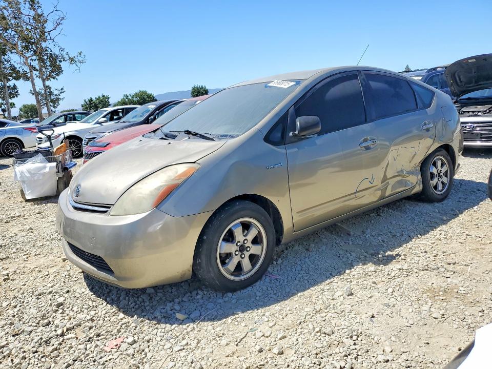 2008 Toyota Prius VIN JTDKB20U187731007 COPART salvage auction — SIDE, CA - SALVAGE CERTIFICATE, sold $500 on 2026-07-21 (photo 1)