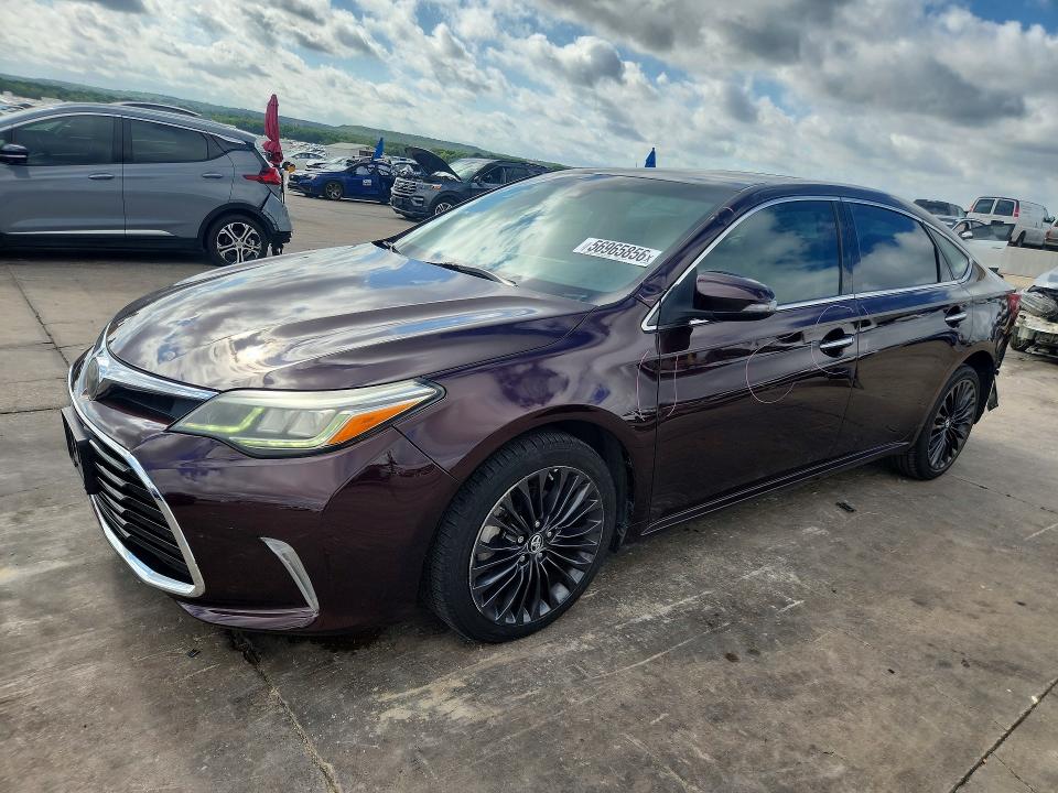 2017 Toyota Avalon VIN 4T1BK1EB3HU250819 COPART salvage auction — REAR END, Tx - Salvage Vehicle Title, sold $5,800 on 2026-07-09 (photo 1)