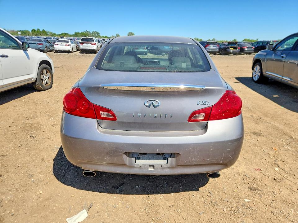 2007 Infiniti G35 VIN JNKBV61F97M811877 COPART salvage auction — NORMAL WEAR, Il - Certificate Of Title, sold $525 on 2026-07-21 (photo 6)