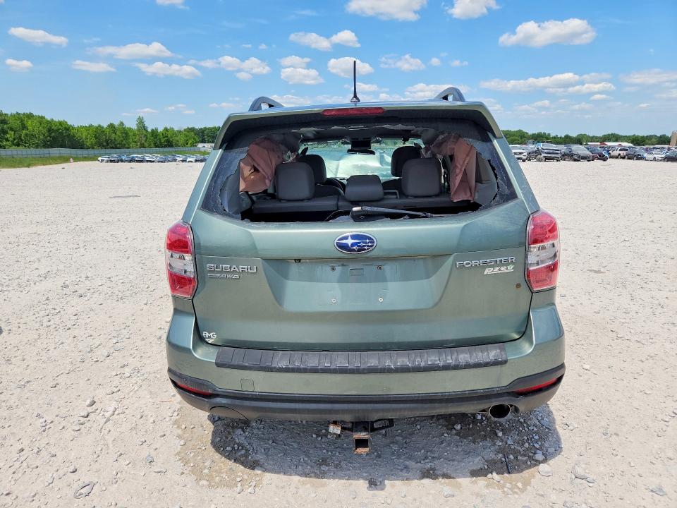 2015 Subaru Forester VIN JF2SJAHC7FH496405 COPART salvage auction — FRONT END, Mi - Cert Of Title-Rebuilt Salvage, sold $200 on 2026-07-16 (photo 6)