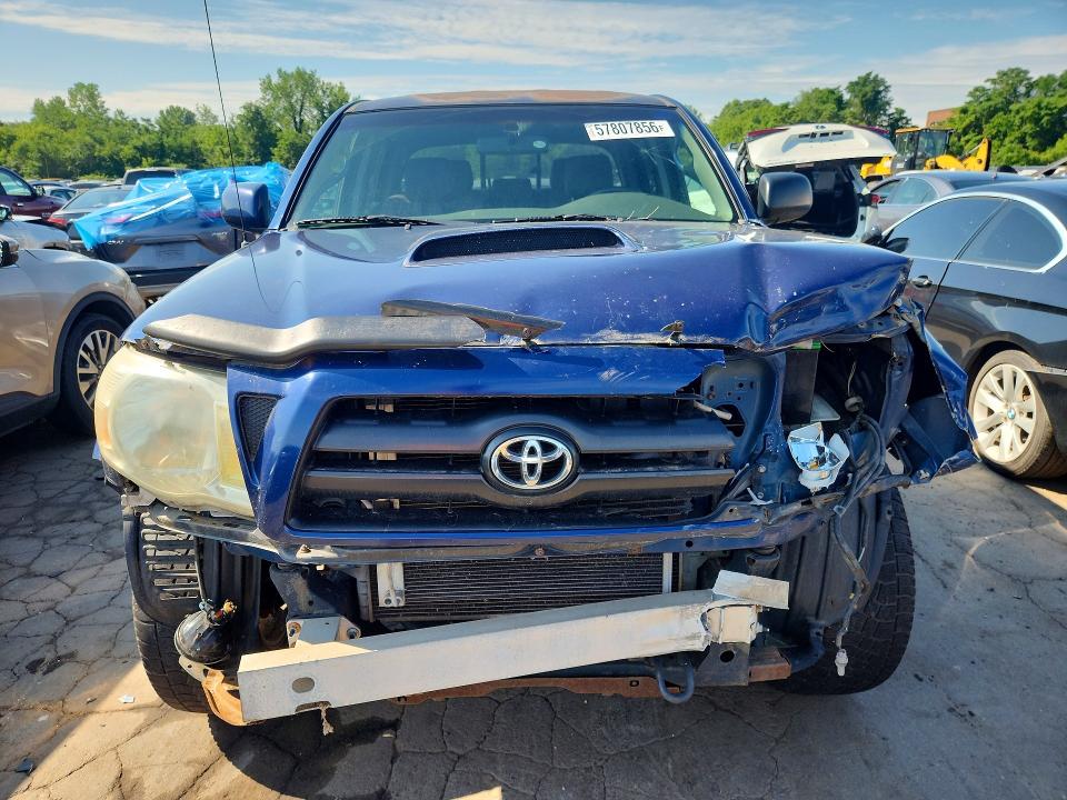 2005 Toyota Tacoma VIN 5TELU42N65Z116196 COPART salvage auction — FRONT END, Ct - Cert Of Title-Salvage, sold $4,100 on 2026-07-10 (photo 5)