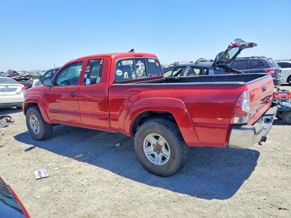 2015 Toyota Tacoma VIN 5TFUX4EN3FX037729 COPART salvage auction — ROOF, Ca - Salvage Certificate, sold $8,800 on 2026-07-23 (photo 2)
