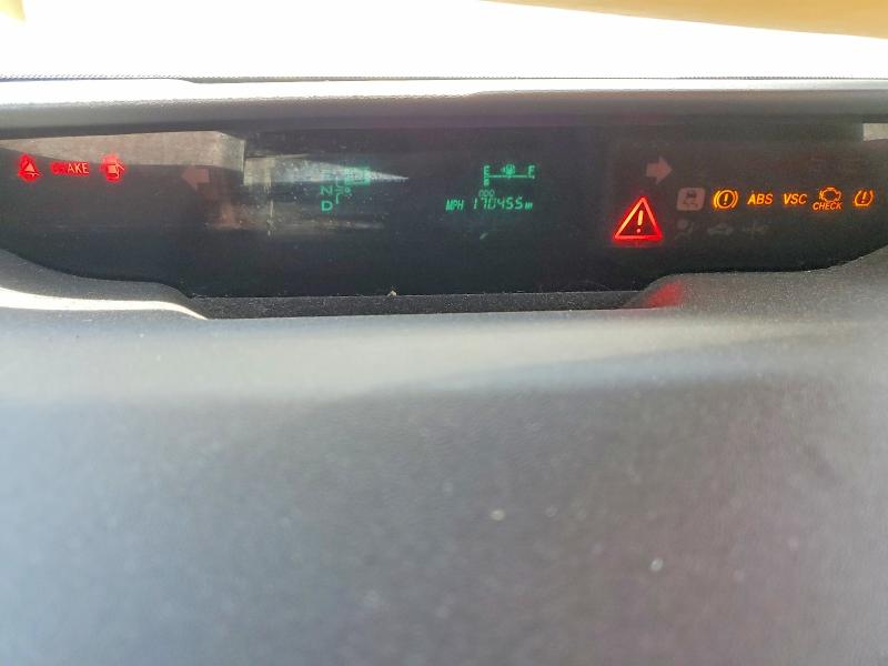 2007 Toyota Prius VIN JTDKB20U477564303 COPART salvage auction — MECHANICAL, Ca - Cert Of Title-Salvaged, sold $375 on 2026-07-29 (photo 9)