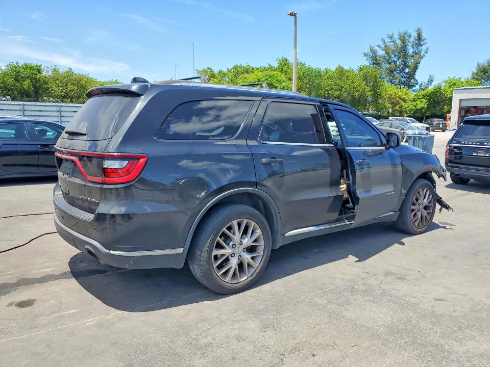 2015 Dodge Durango VIN 1C4RDHEG0FC127855 COPART salvage auction — FRONT END, Fl - Cert Of Title-Rebuilt, sold $1,200 on 2026-07-29 (photo 3)