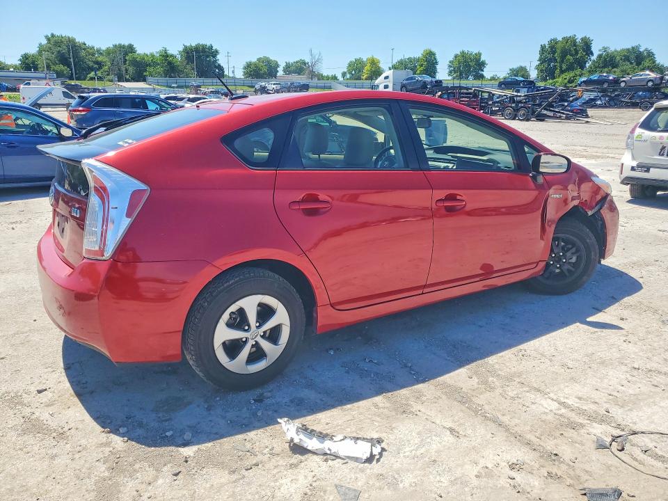 2015 Toyota Prius VIN JTDKN3DU5F0468629 COPART salvage auction — FRONT END, Id - Salvage Certificate Of Title, sold $6,400 on 2026-07-31 (photo 3)