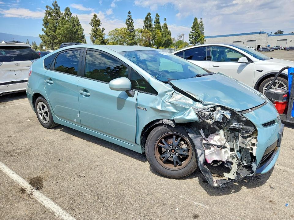 2012 Toyota VIN JTDKN3DU2C1606004 COPART salvage auction — FRONT END, Ca - Salvage Certificate, sold $1,300 on 2026-07-16 (photo 4)