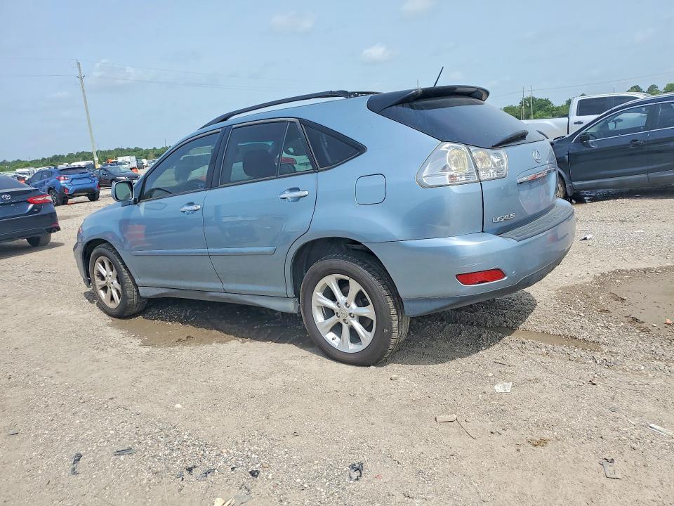 2009 Lexus Rx 350 VIN 2T2HK31U49C106918 COPART salvage auction — MECHANICAL, Tx - Certificate Of Title, sold $1,300 on 2026-07-02 (photo 2)