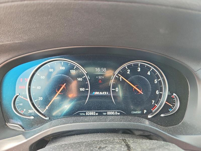 2018 BMW VIN 5UXTS3C50J0Y96400 COPART salvage auction — FRONT END, Ga - Cert Of Title-Salvage, sold $15,100 on 2026-07-30 (photo 9)
