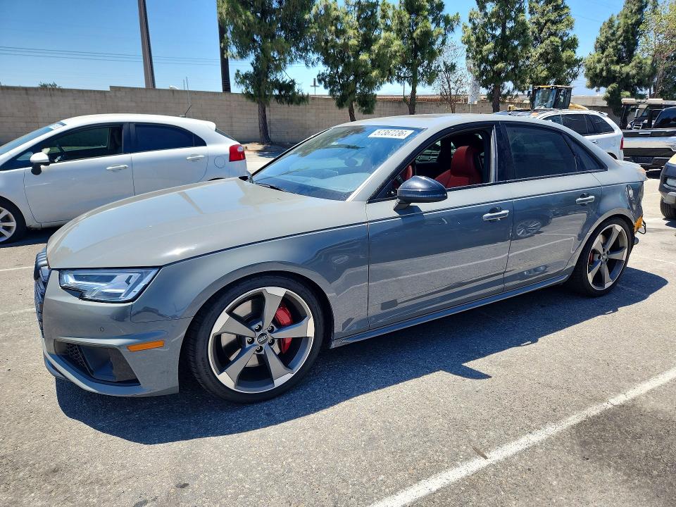 2019 Audi VIN WAUB4AF48KA111368 COPART salvage auction — REAR END, CA - SALVAGE CERTIFICATE, sold $11,600 on 2026-07-28 (photo 1)