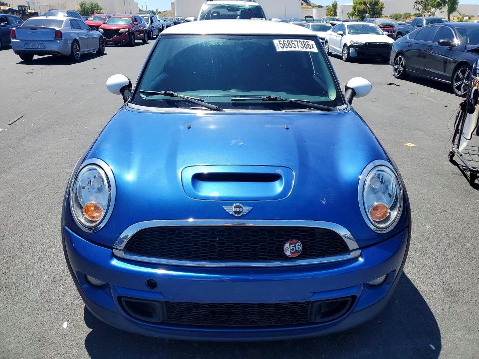 2013 Mini Cooper VIN WMWSV3C53DT391603 COPART salvage auction — SIDE, Ca - Salvage Certificate, sold $575 on 2026-07-15 (photo 5)