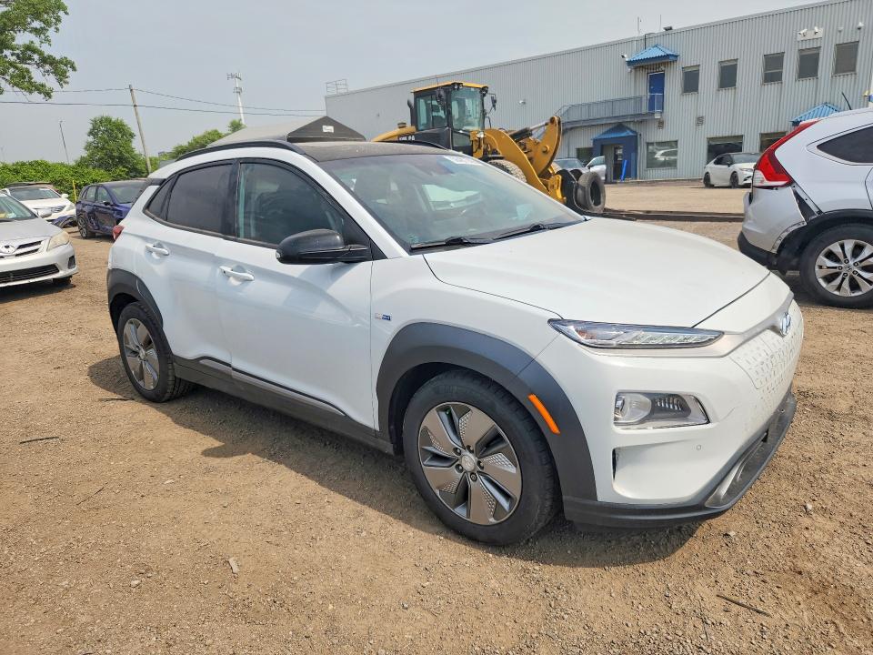 2020 Hyundai VIN KM8K33AGXLU071731 COPART salvage auction — SIDE, Qc - Gravement Accidente, sold $3,100 on 2026-07-28 (photo 4)