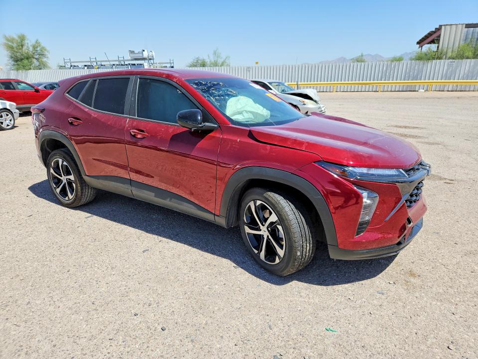 2024 Chevrolet Trax VIN KL77LGE23RC205913 COPART salvage auction — FRONT END, Az - Cert Of Title - Salvage, sold $2,950 on 2026-07-17 (photo 4)