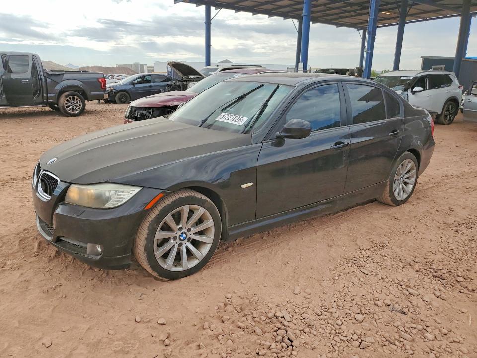 2011 BMW 3er VIN WBAPK5G59BNN24581 COPART salvage auction — MINOR DENT/SCRATCHES, AZ - CERT OF TITLE-RESTORED SALVAGE, sold $2,350 on 2026-07-07 (photo 1)
