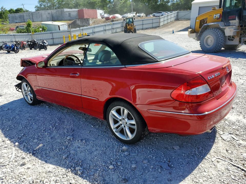 2007 Mercedes-benz Clk-klasse VIN WDBTK56G77T074998 COPART salvage auction — FRONT END, Ky - Cert Of Title-Salvage, sold $400 on 2026-07-02 (photo 2)