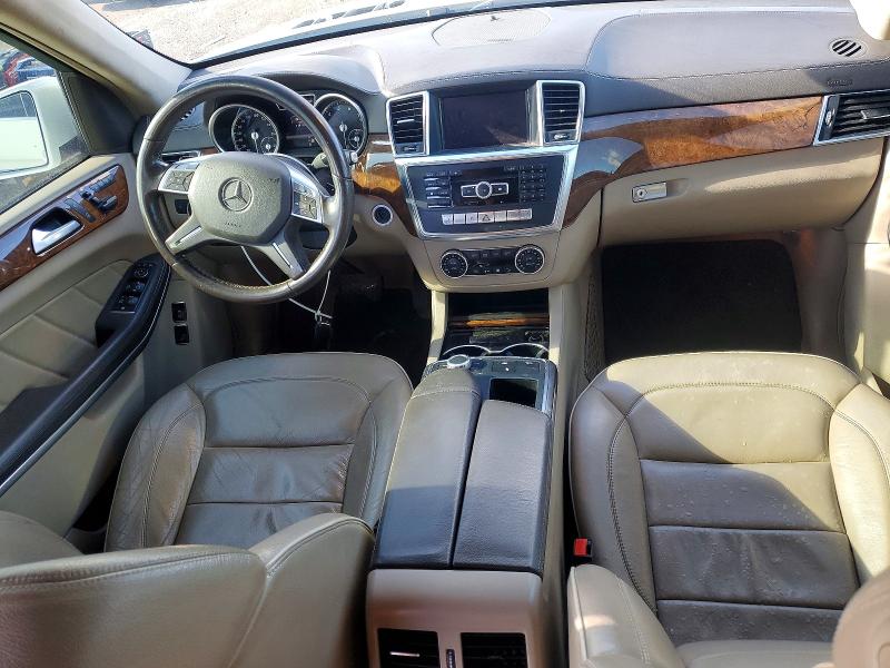 2013 Mercedes-benz Gl-klasse VIN 4JGDF7CE7DA134726 COPART salvage auction — HAIL, Oh - Cert Of Title-Salvage, sold $2,450 on 2026-07-02 (photo 8)