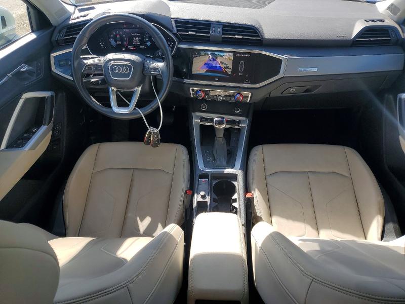 2023 Audi Q3 VIN WA1DECF37P1135755 COPART salvage auction — FRONT END, Pa - Certificate Of Salvage, sold $12,100 on 2026-07-15 (photo 8)