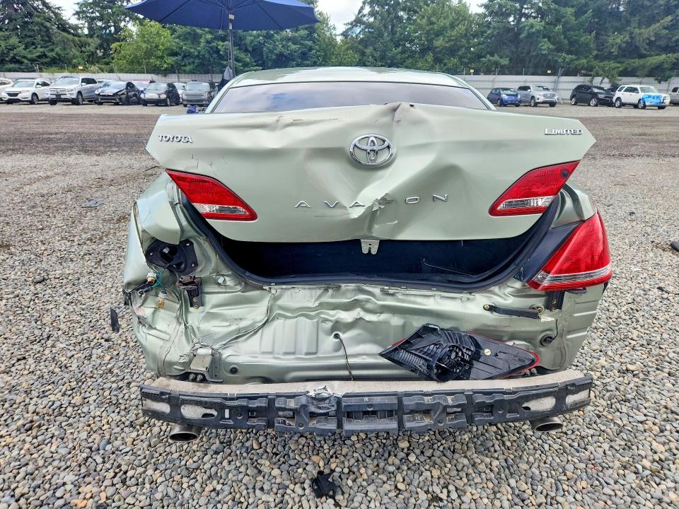2005 Toyota Avalon VIN 4T1BK36BX5U006252 COPART salvage auction — REAR END, Wa - Vehicle Cert Of Ownership-Titl, sold $375 on 2026-07-02 (photo 6)