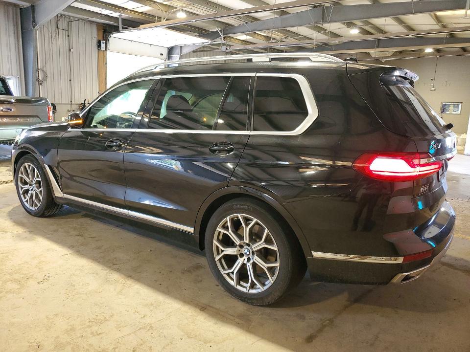 2021 BMW X7 VIN 5UXCW2C08M9E41090 COPART salvage auction — FRONT END, Pa - Certificate Of Salvage, sold $17,500 on 2026-07-08 (photo 2)