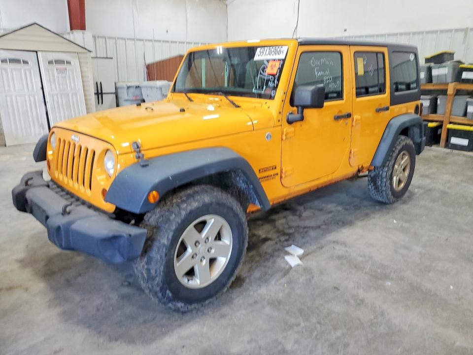2013 Jeep Wrangler unlimited VIN 1C4BJWDG3DL557117 COPART salvage auction — NORMAL WEAR, VA - CERTIFICATE OF TITLE, sold $2,450 on 2026-09-02 (photo 1)