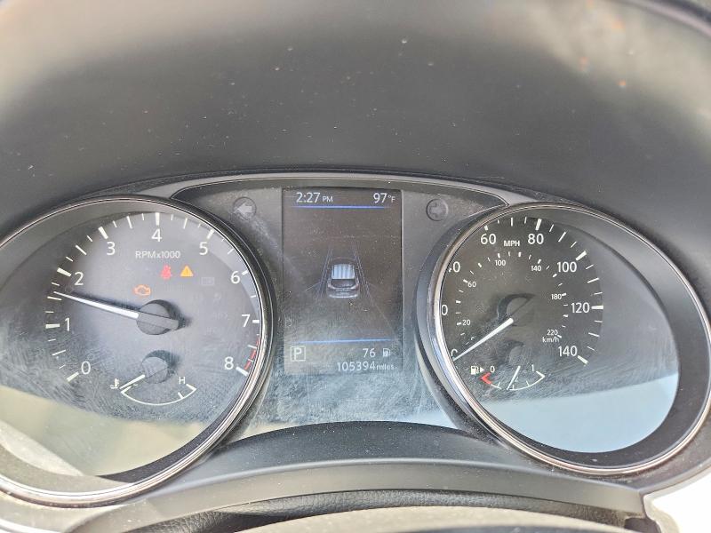 2019 Nissan Rogue VIN JN1BJ1CR1KW624608 COPART salvage auction — FRONT END, Tx - Salvage Vehicle Title, sold $2,150 on 2026-07-16 (photo 9)