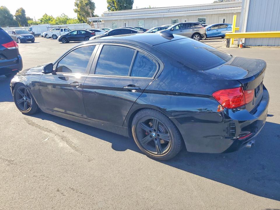 2014 BMW 3er VIN WBA3C1C50EK107690 COPART salvage auction — VANDALISM, Ca - Salvage Certificate, sold $275 on 2026-08-17 (photo 2)
