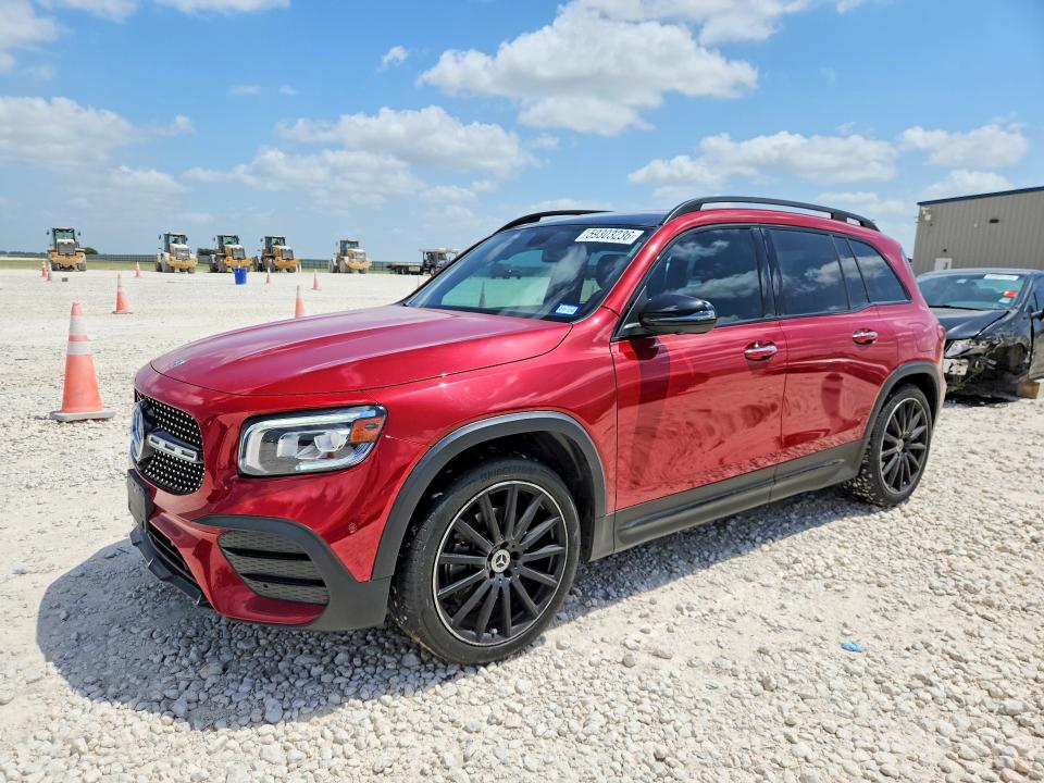 2022 Mercedes-benz Glb VIN W1N4M4HB4NW240572 COPART salvage auction — SIDE, Tx - Salvage Vehicle Title, sold $10,700 on 2026-07-23 (photo 1)