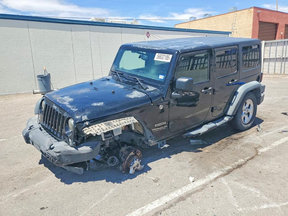 2014 Jeep Wrangler / VIN 1C4HJWDGXEL220861 COPART salvage auction — FRONT END, Salvage Title, sold $2,699 on 2026-08-12 (photo 1)