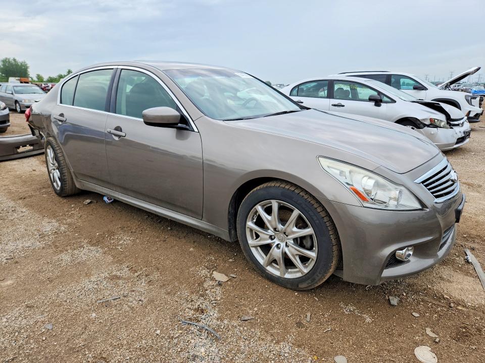 2013 Infiniti G VIN JN1CV6AR9DM352316 COPART salvage auction — REAR END, Il - Salvage Certificate, sold $1,950 on 2026-07-21 (photo 4)