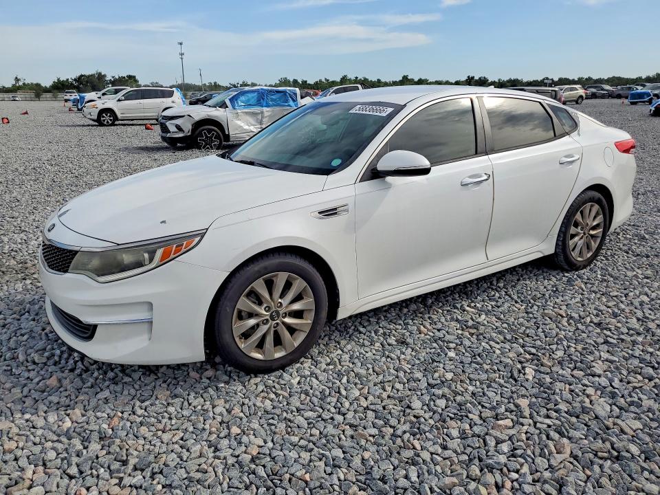 2018 Kia Optima VIN 5XXGT4L39JG271416 COPART salvage auction — MECHANICAL, FL - CERTIFICATE OF TITLE, sold $750 on 2026-07-31 (photo 1)