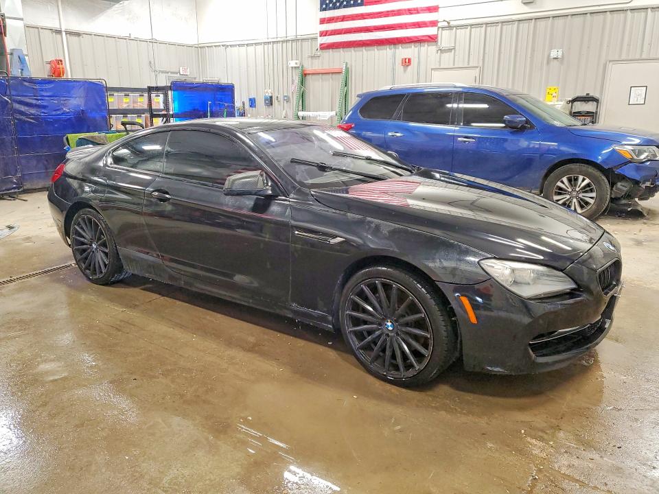 2013 BMW 6er VIN WBAYM1C59DDZ02601 COPART salvage auction — FRONT END, Ut - Certificate Of Title, sold $80 on 2026-07-22 (photo 4)