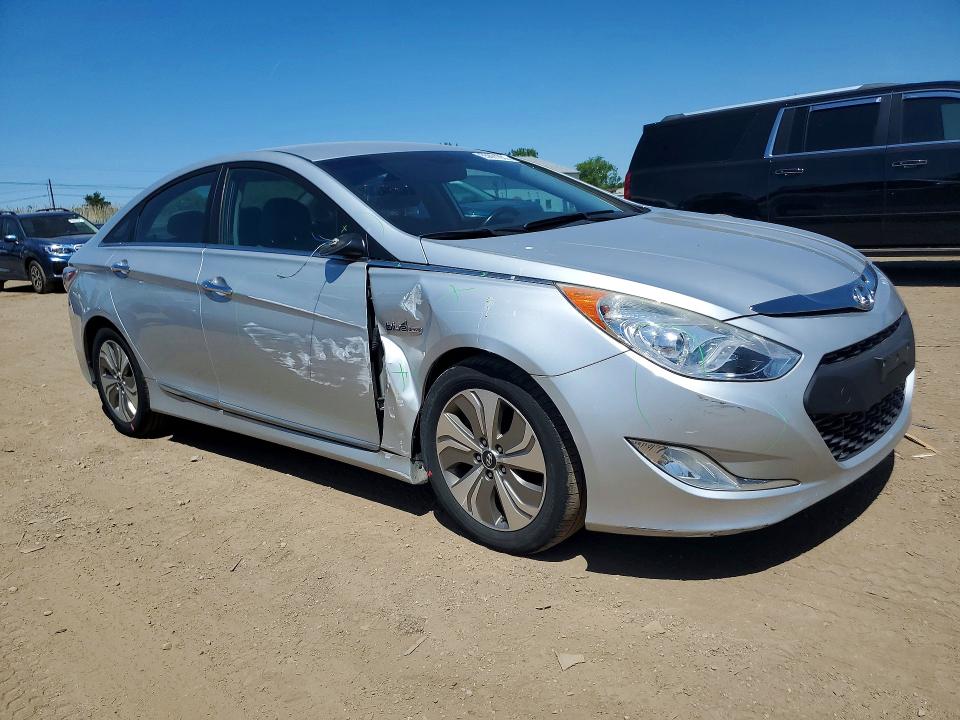 2013 Hyundai Sonata VIN KMHEC4A48DA098258 COPART salvage auction — FRONT END, Oh - Cert Of Title-Salvage, sold $1,000 on 2026-07-02 (photo 4)