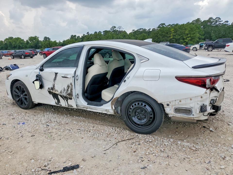 2021 Lexus ES VIN 58AHZ1B12MU091165 COPART salvage auction — SIDE, Tx - Certificate Of Title, sold $17,100 on 2026-08-25 (photo 2)