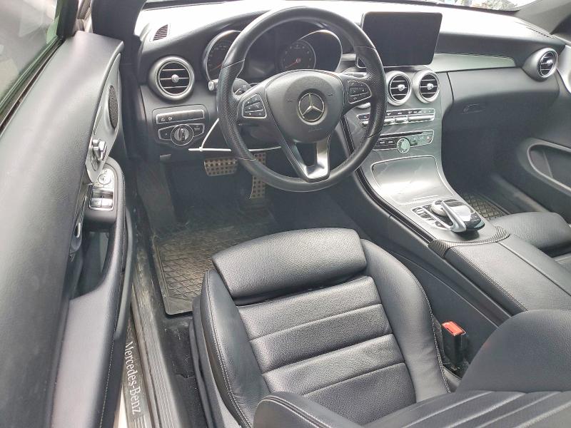 2018 Mercedes-benz C class VIN WDDWJ4KB0JF751679 COPART salvage auction — FRONT END, ON - PERMIT NO BRAND - UNFIT, sold $12,100 on 2026-07-16 (photo 8)