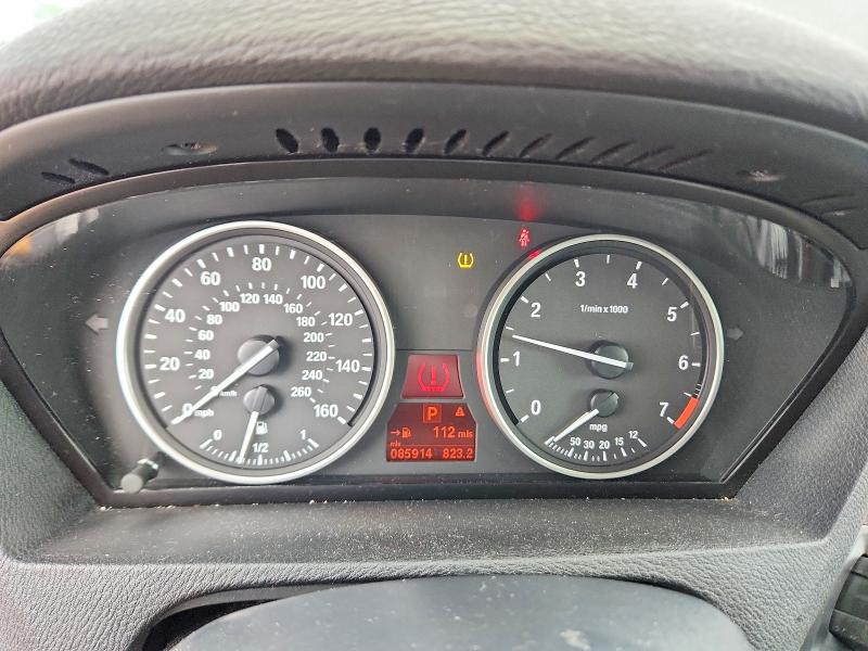 2011 BMW X5 VIN 5UXZV8C57BL417713 COPART salvage auction — FRONT END, Il - Salvage Certificate, sold $2,100 on 2026-07-14 (photo 9)