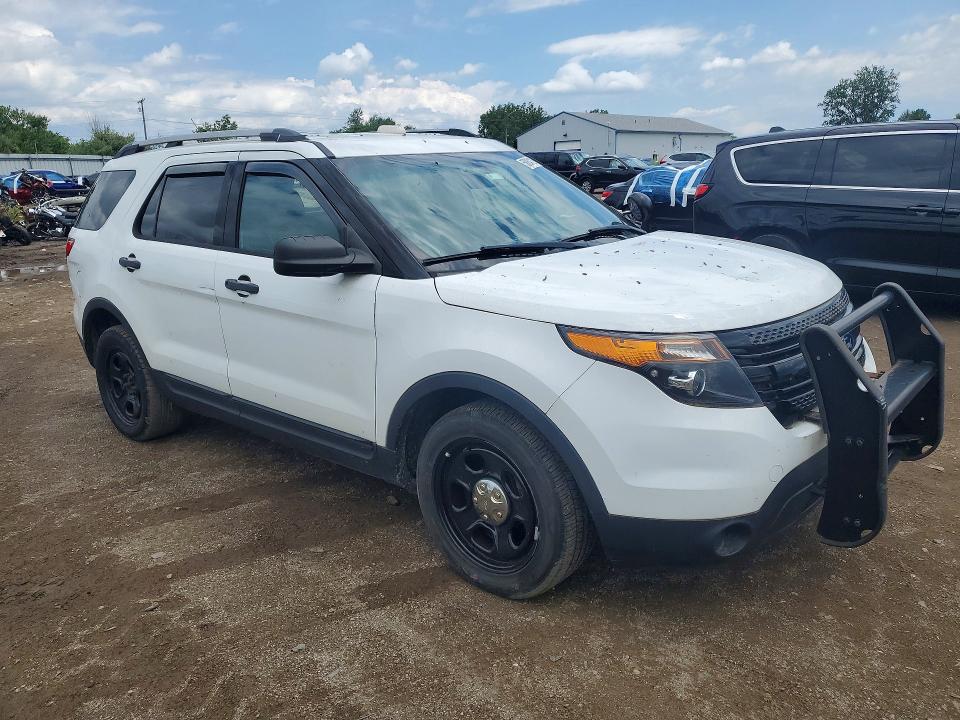2015 Ford Explorer VIN 1FM5K8AR0FGB62105 COPART salvage auction — REAR END, Oh - Certificate Of Title, sold $1,100 on 2026-07-03 (photo 4)