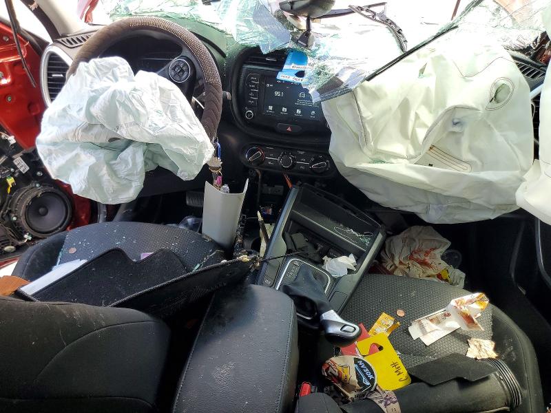 2021 Kia VIN KNDJ23AU1M7779309 COPART salvage auction — ROLLOVER, Tx - Nonrepairable Title, sold $1,450 on 2026-07-14 (photo 8)
